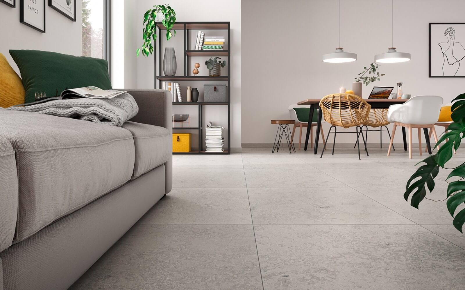 Villeroy & Boch 60x60 Grau Matt Boden-Wand-Fliese Beton-Optik