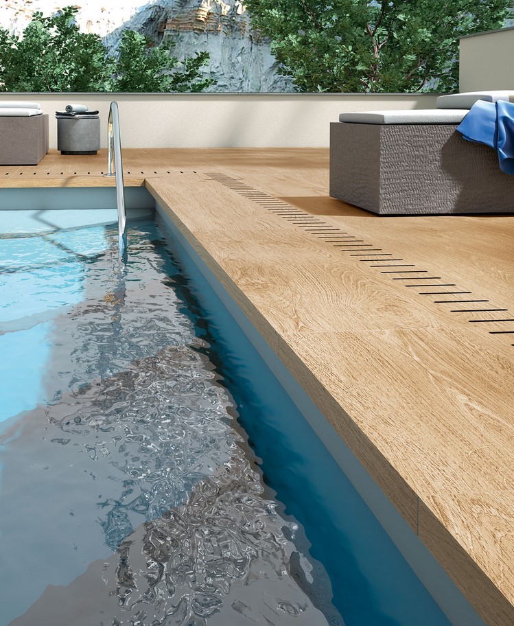 Terrassenplatten NOVABELL 40x120 HOLZOPTIK Artwood HONEY