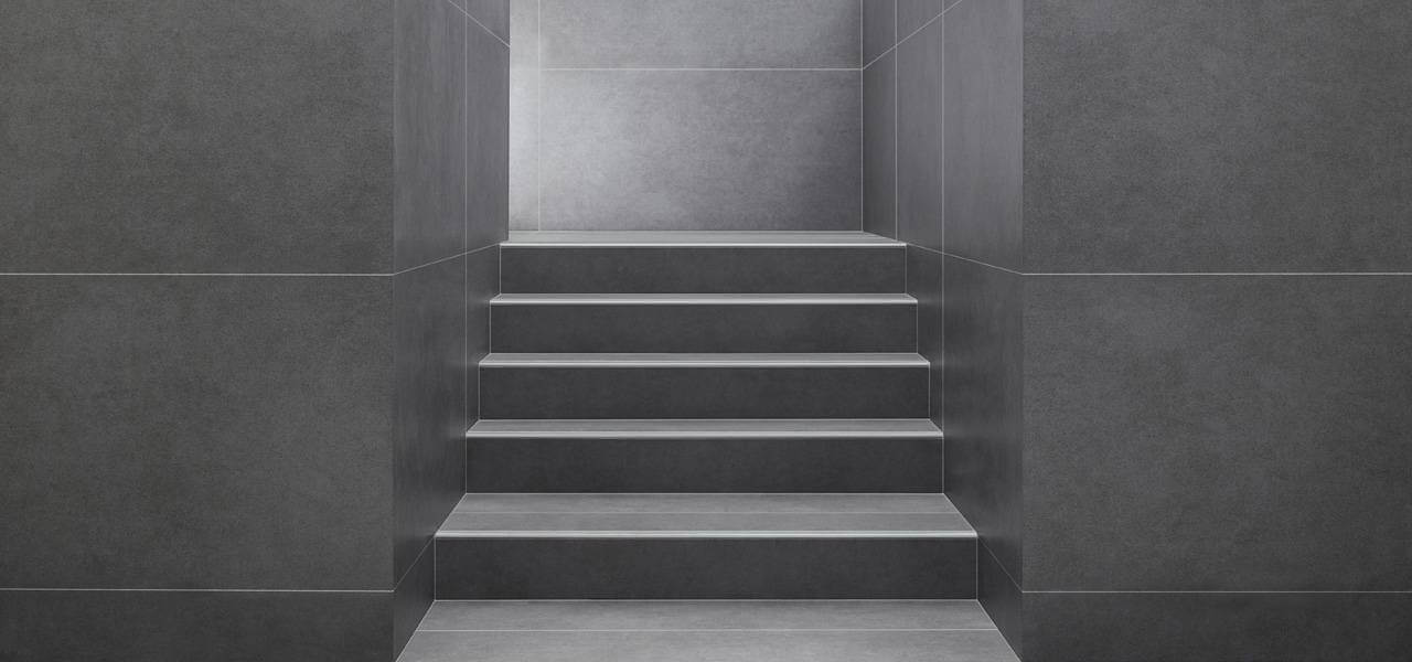 V&B 60x60 X-Plane Anthrazit Matt WAND + BODEN Fliesen Stein-Beton-Optik